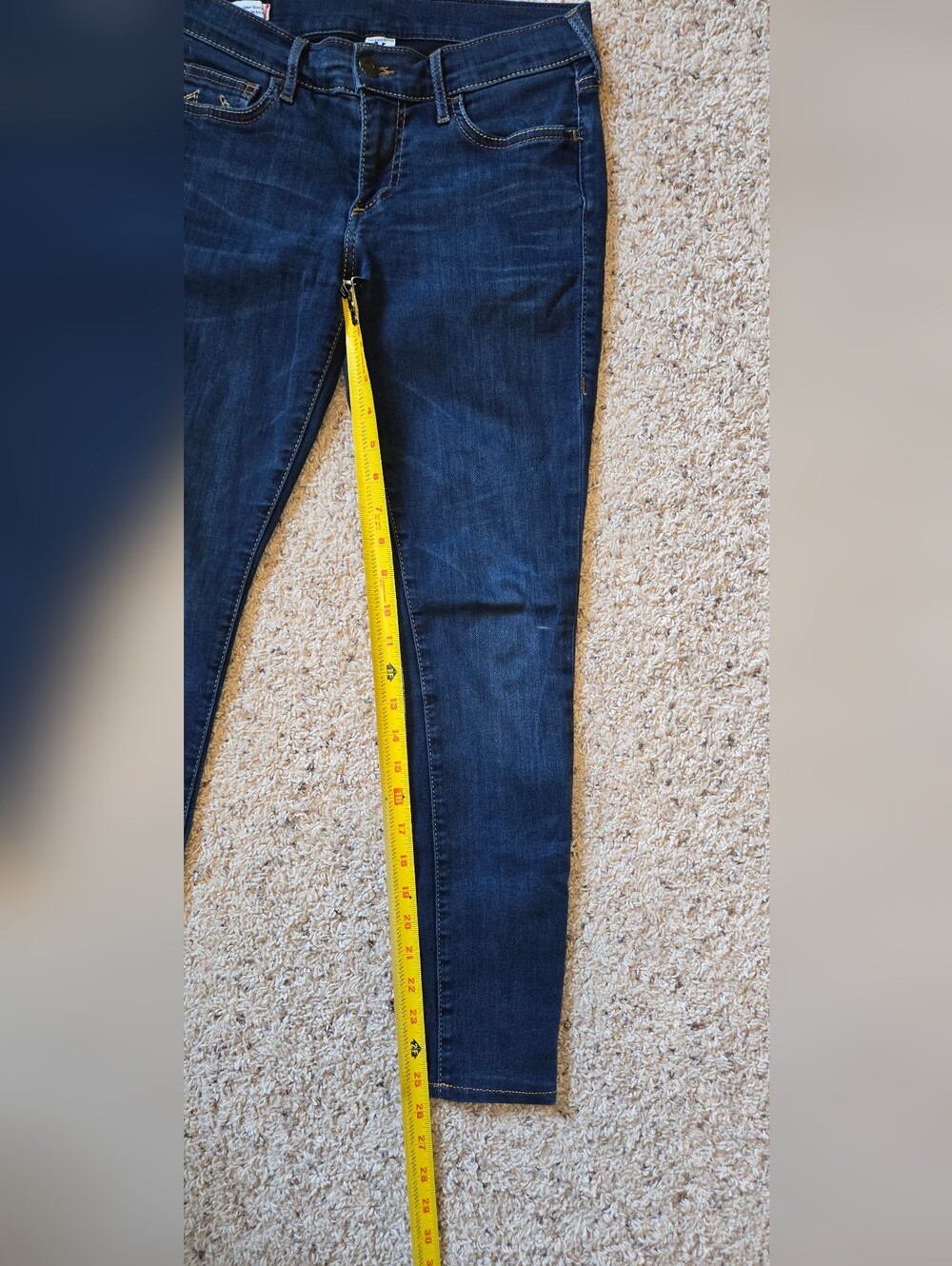 True Religion Sz 27 Halle + Casey Skinny Jeans 3 Pair - Picture 3 of 16